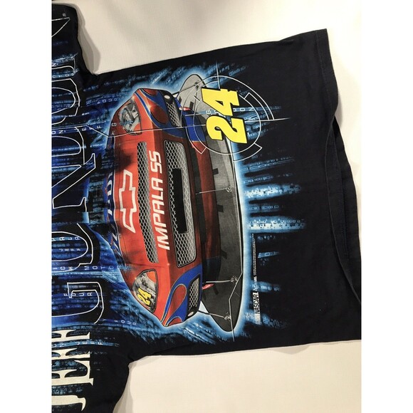 Vintage 2000’s NASCAR Jeff Gordon Chase Authentic Racing T-Shirt Large - Picture 5 of 6